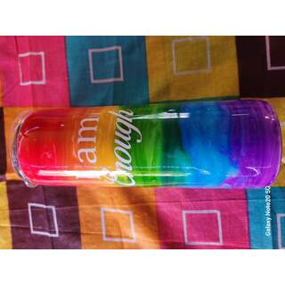 Rainbow tumbler