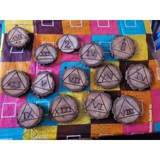 Wood Burned Recovery Chip