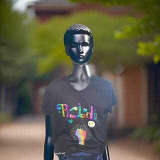 Rainbow Pride w/ Fist- XL