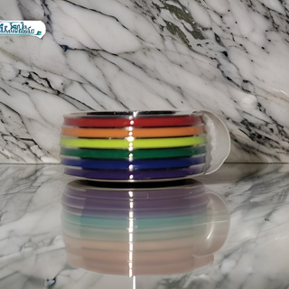 Rainbow Wrap Ring Band Size 7