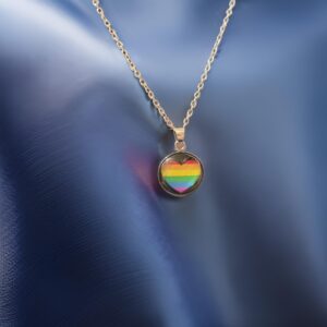 Pride Heart Necklace